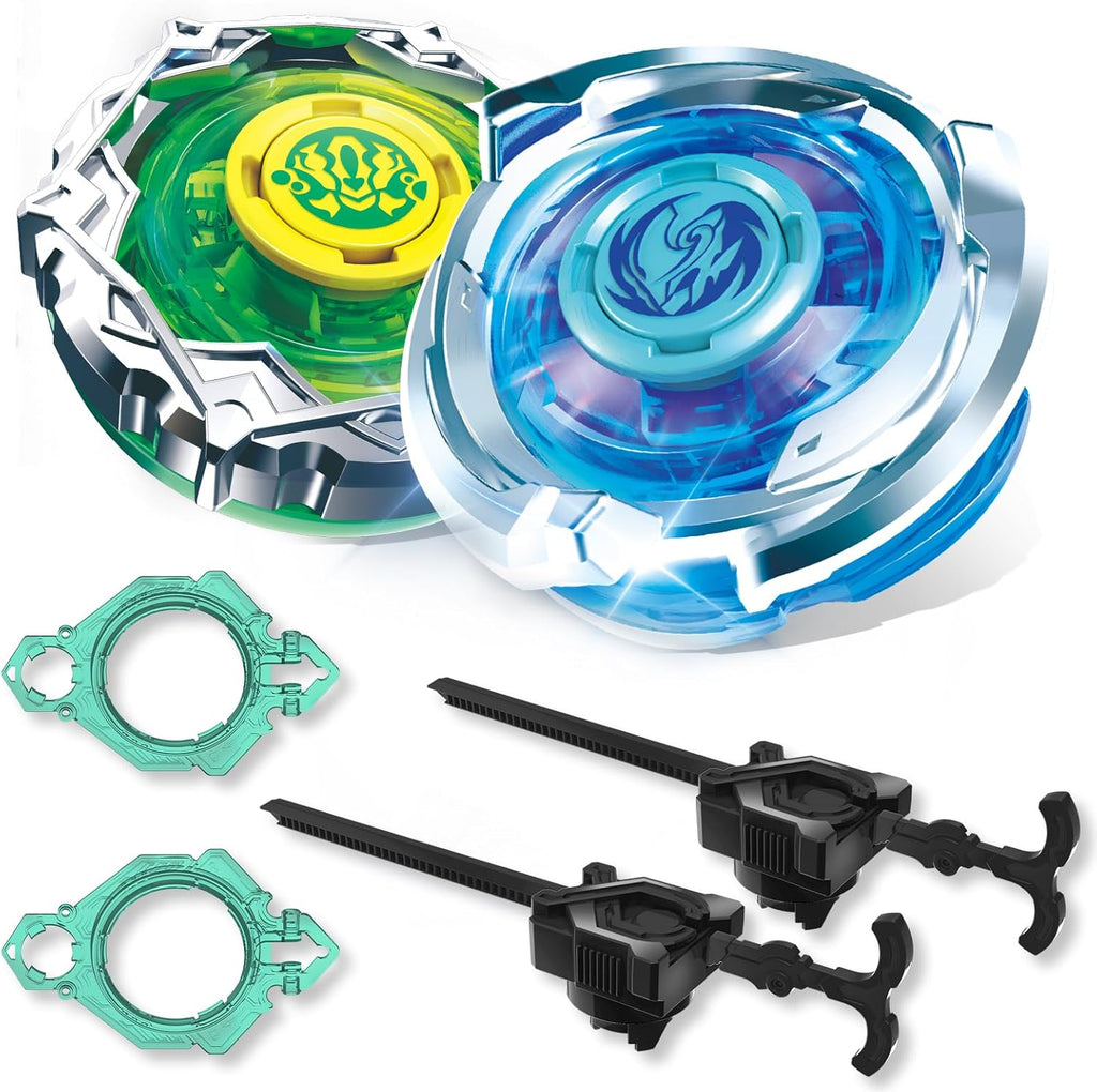 Battle Tops Toy Set – Metal Tops & Launchers